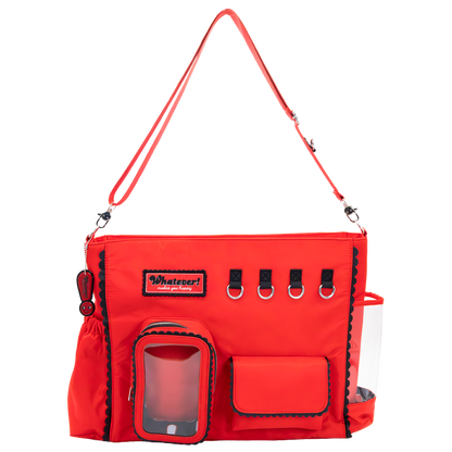 Whatever! Makes You Happy Red Emotional Support Trinket Bag