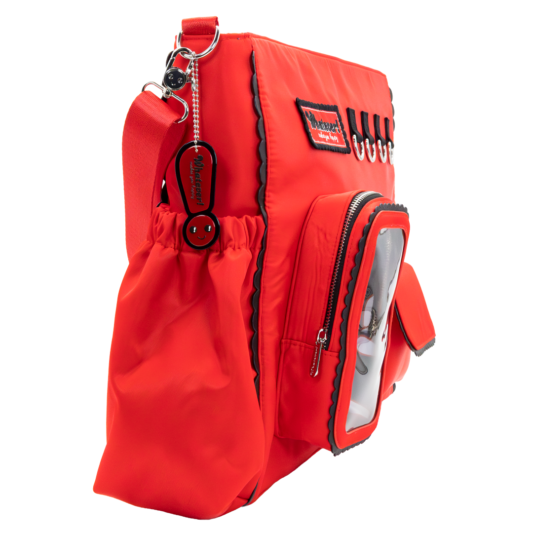 Whatever! Makes You Happy Red Emotional Support Trinket Bag