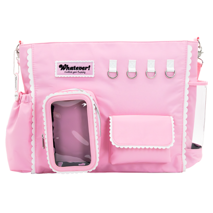 Whatever! Makes You Happy Pink Emotional Support Trinket Bag