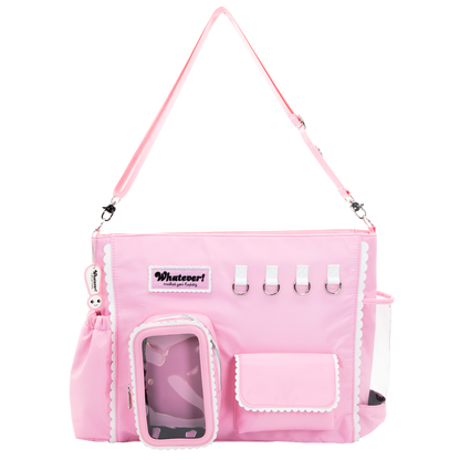 Whatever! Makes You Happy Pink Emotional Support Trinket Bag