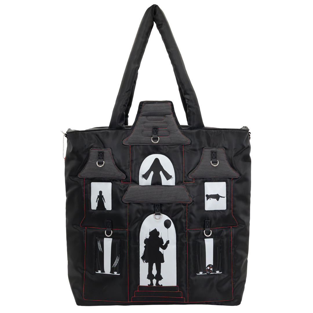 WB Horror House Oversized Padded Tote Bag
