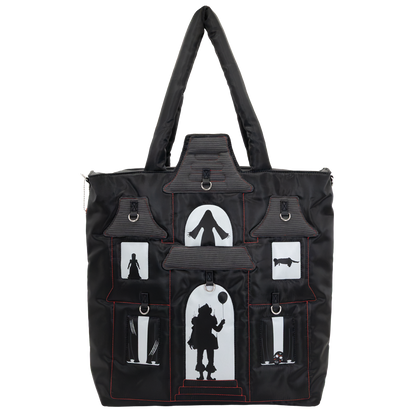 WB Horror House Oversized Padded Tote Bag