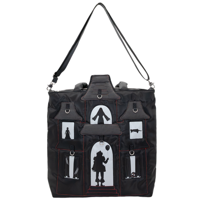 WB Horror House Oversized Padded Tote Bag