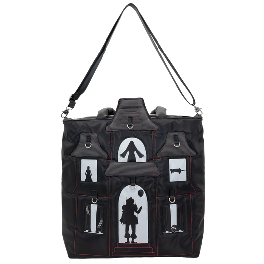 WB Horror House Oversized Padded Tote Bag