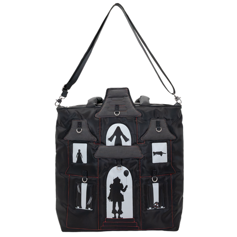 WB Horror House Oversized Padded Tote Bag