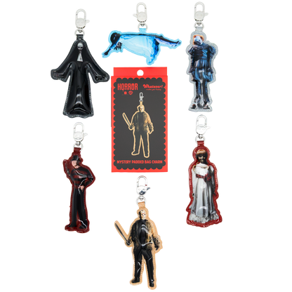 WB Horror Mystery Box Horror Icons Padded Vinyl Bag Charms