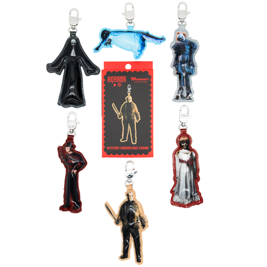 WB Horror Mystery Box Horror Icons Padded Vinyl Bag Charms