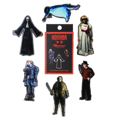 WB Horror Mystery Box Horror Icons Epoxy Pins