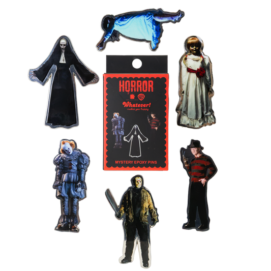WB Horror Mystery Box Horror Icons Epoxy Pins