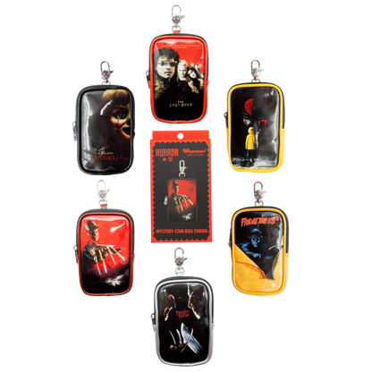 WB Horror Mystery Box Horror Poster Card Holder Coin Bag Charms