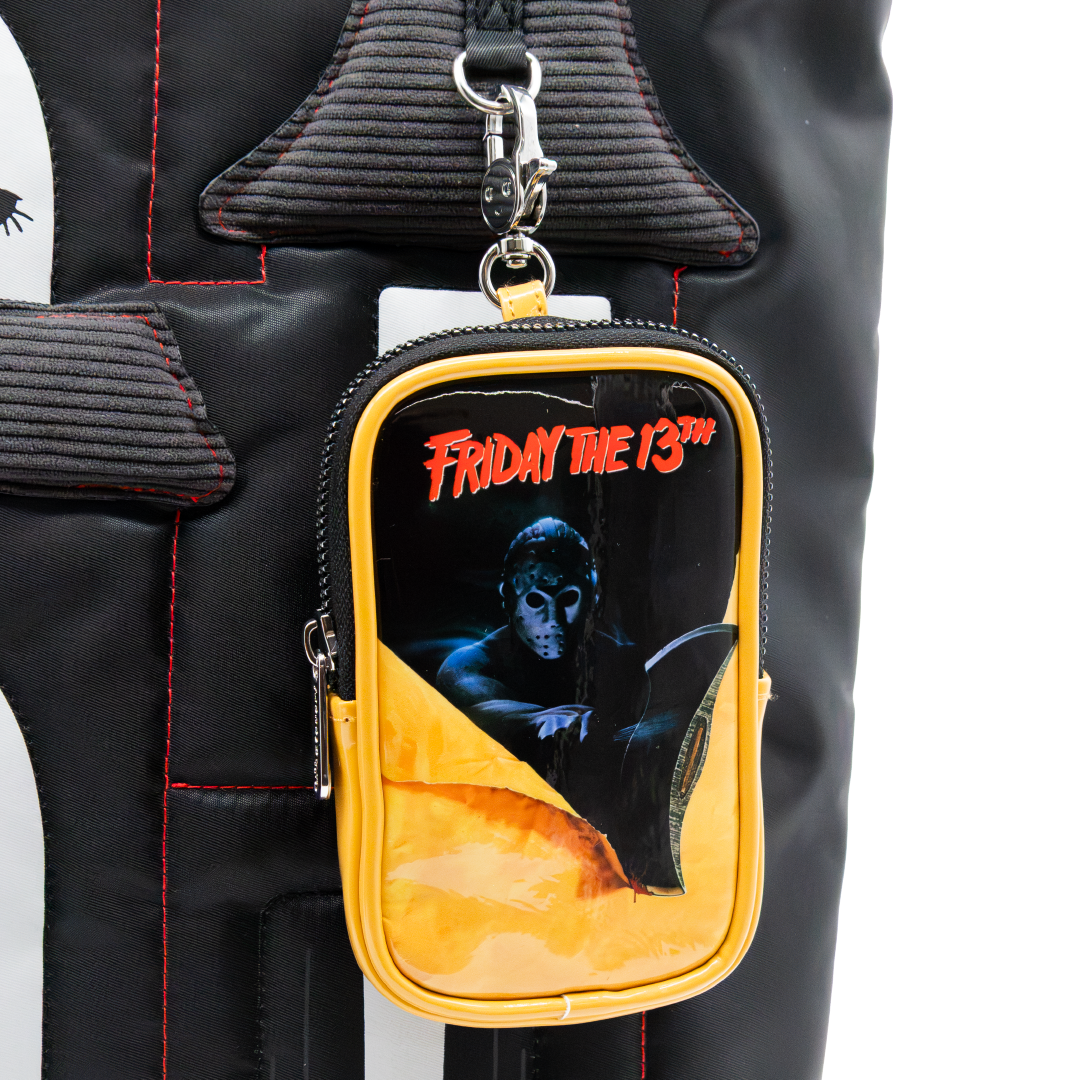 WB Horror Mystery Box Horror Poster Card Holder Coin Bag Charms