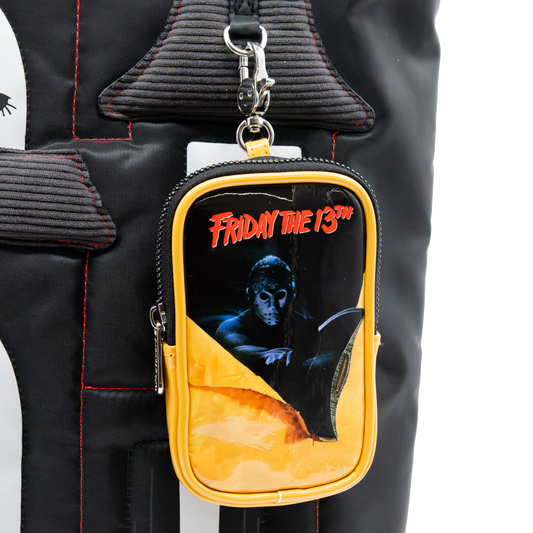 WB Horror Mystery Box Horror Poster Card Holder Coin Bag Charms
