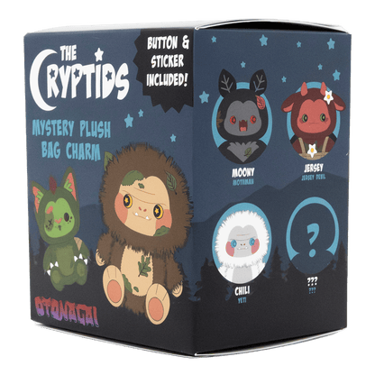 The Cryptids Mystery Box Plush Bag Charms (PDQ 6)
