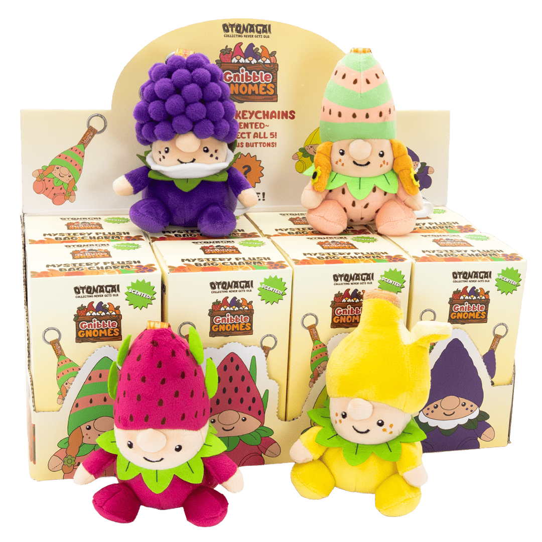 Gnibble Gnomes Mystery Box Plush Bag Charms (PDQ 8)