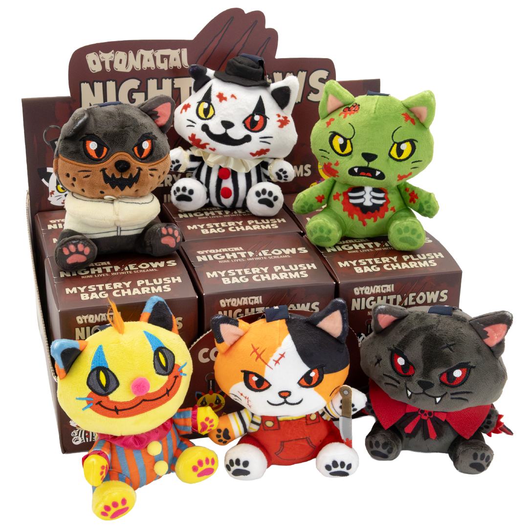 Nightmeows Mystery Box Plush Bag Charms (PDQ 6)