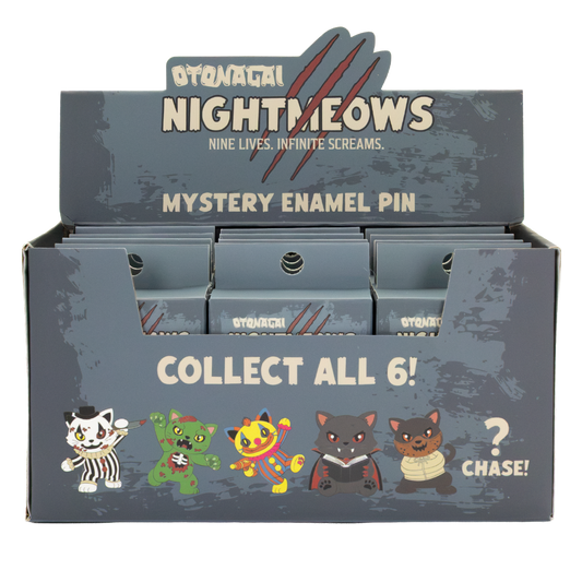 Nightmeows Mystery Box Enamel Pins (PDQ 12)