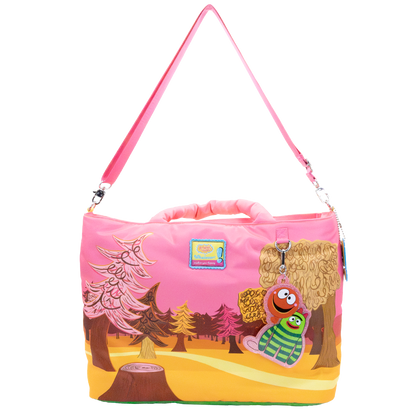 Yo Gabba Gabba Lands Double Sided Puffy Tote Bag