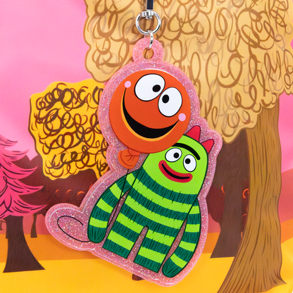 Yo Gabba Gabba Lands Double Sided Puffy Tote Bag
