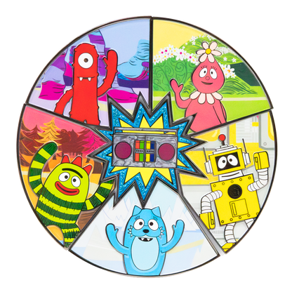 Yo Gabba Gabba Mystery Box Gabba Land Puzzle Enamel Pins