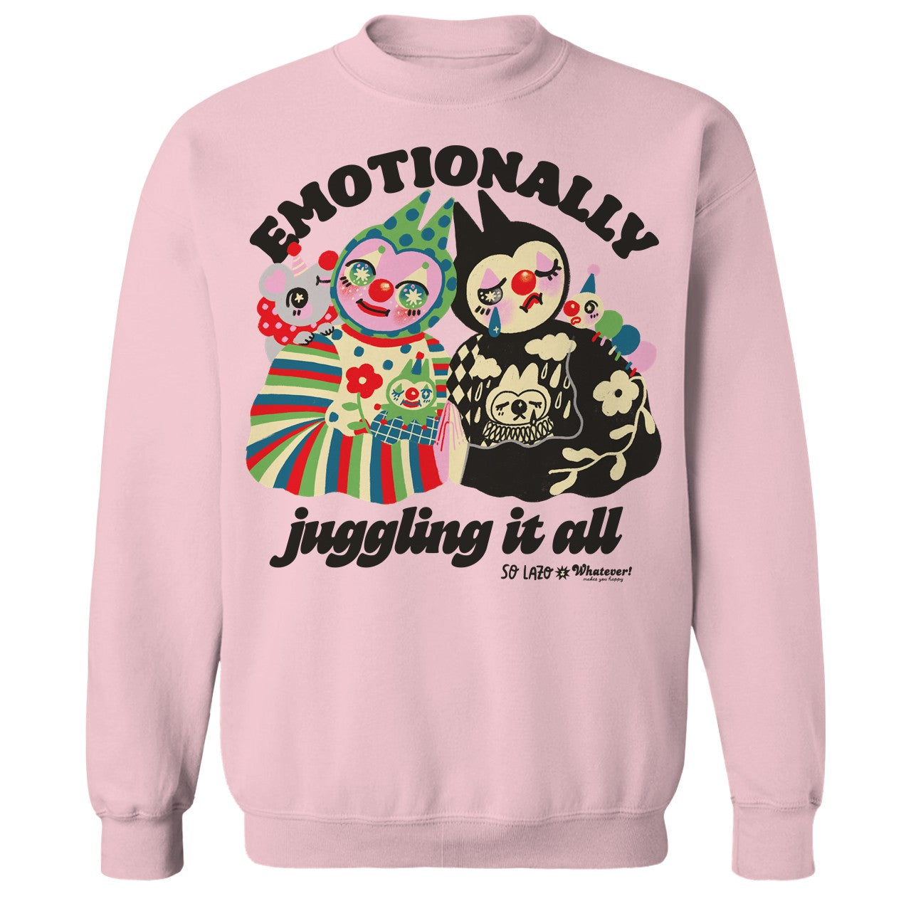WMYH x So Lazo Emotionally Juggling Crew Neck