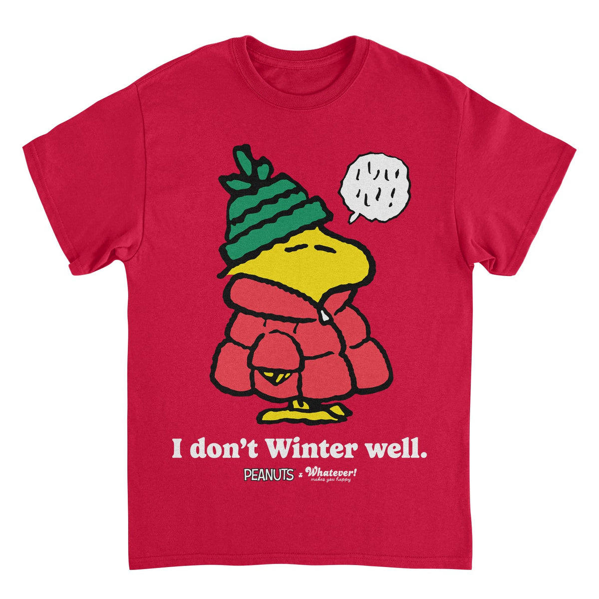 WMYH x Peanuts Snoopy Woodstock Winter Ready Tee Shirt
