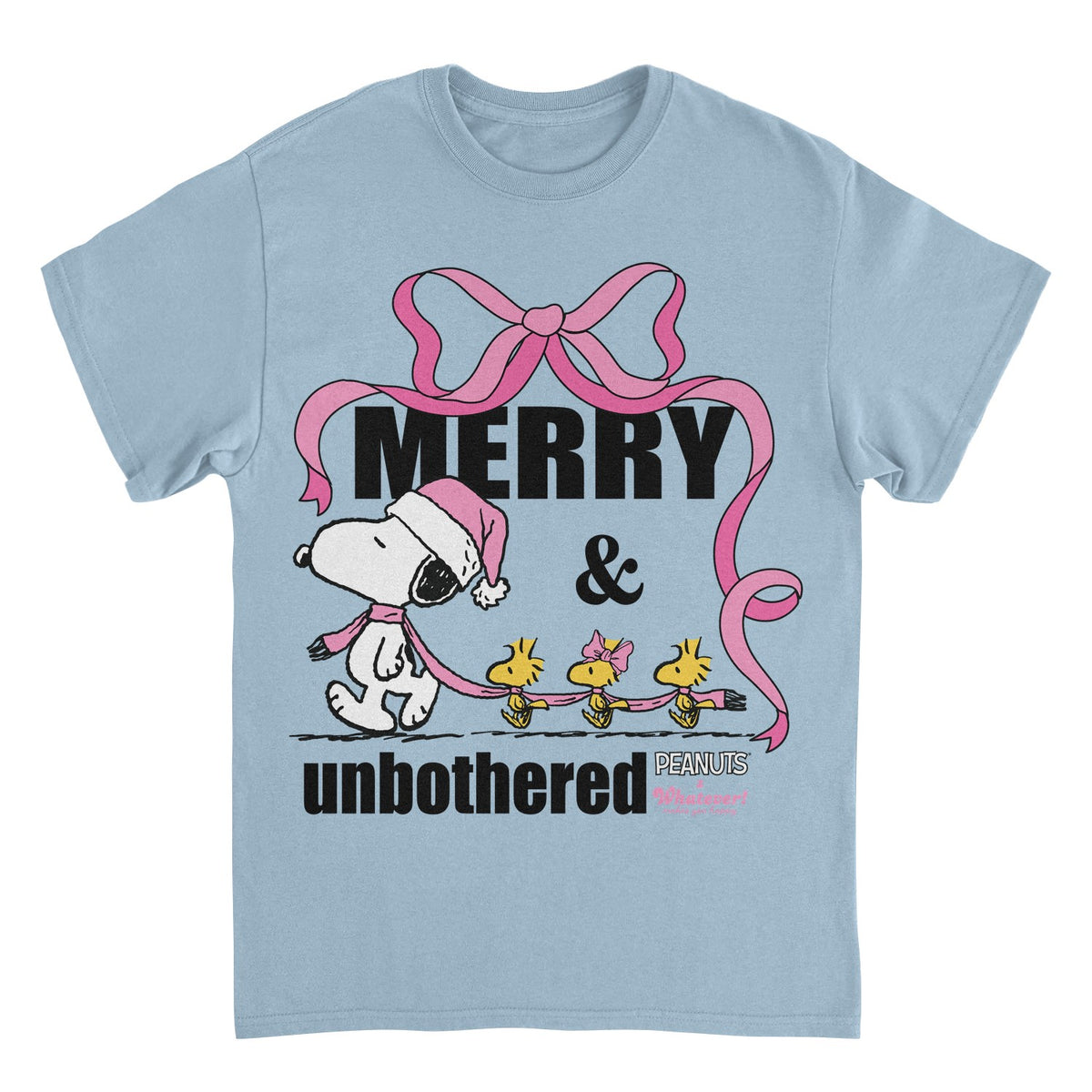 WMYH x Peanuts Snoopy Merry & Unbothered Tee Shirt