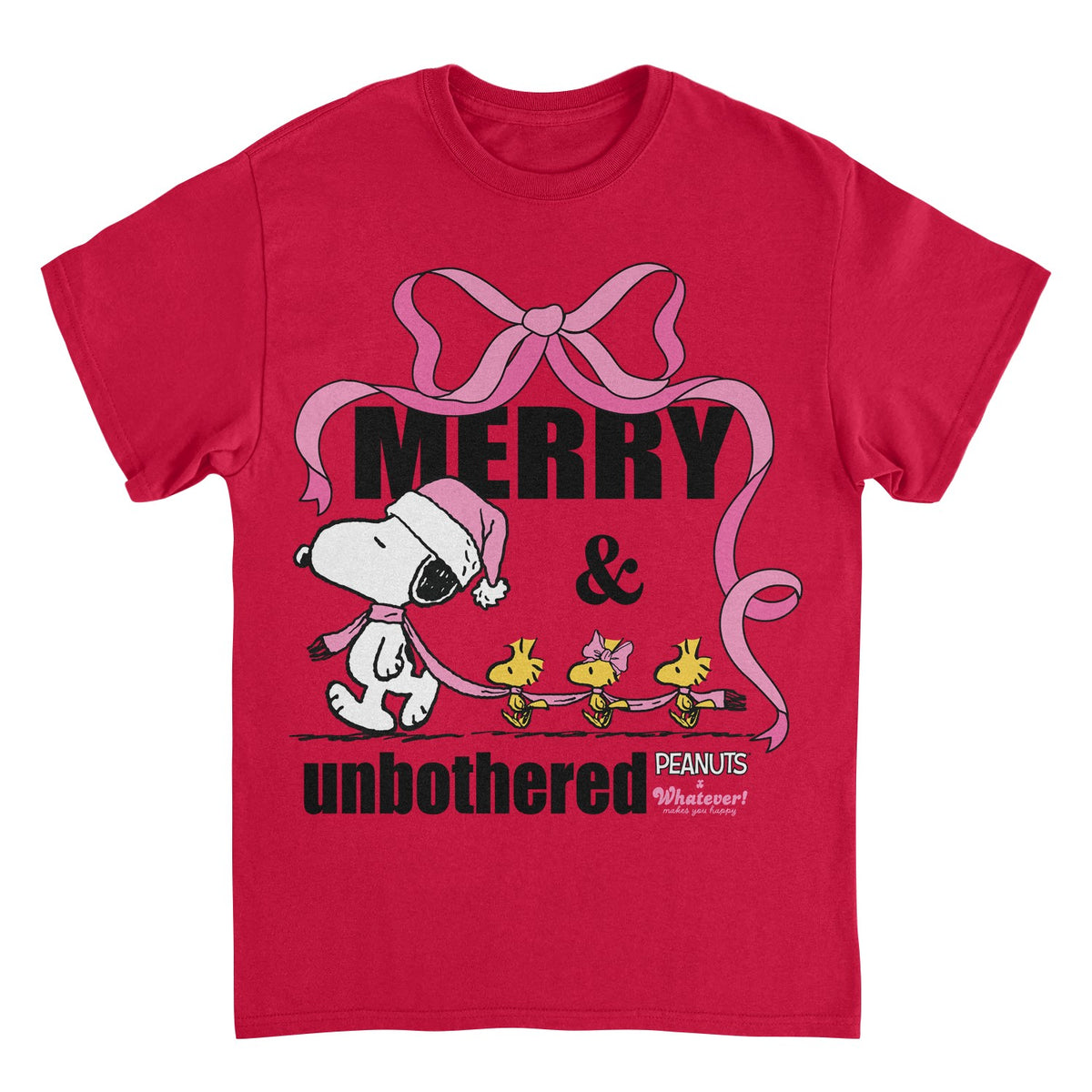WMYH x Peanuts Snoopy Merry & Unbothered Tee Shirt